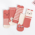 2019 mode antidérapant antidérapant 3d motif mignon conception coton bébé chaussettes pour bébé tout-petits garçon et fille